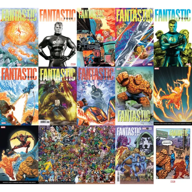 Fantastic Four (2022) 4 5 6 7 8 Variants | Marvel Comics | COVER SELECT