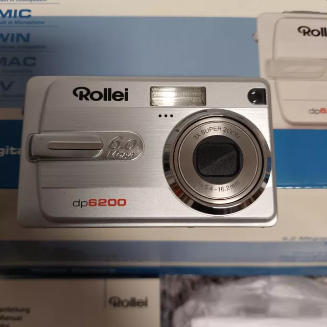 Rollei DP6200 Digitale Kleinbildkamera-gebraucht-aber wie neu-Topzustand! 2