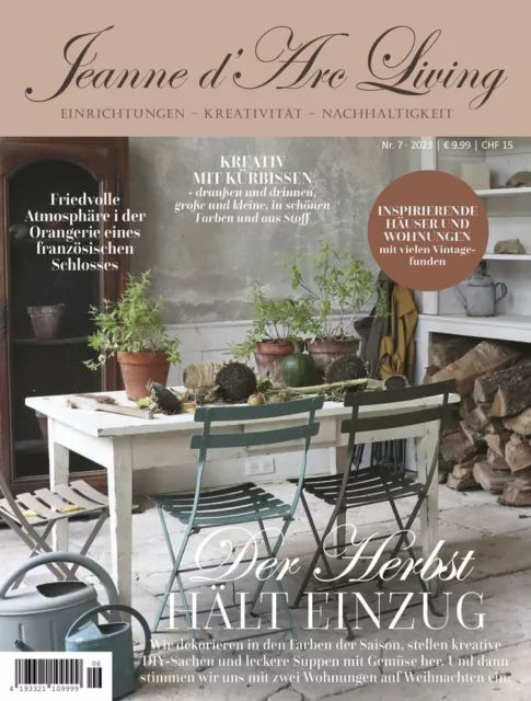 Jeanne d´Arc living Wohnmagazin Zeitung 01/23-01/24 Zeitschrift Magazin Ausgaben