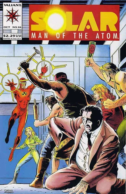 Solar, Man of the Atom #26 VF/NM; Valiant | we combine shipping