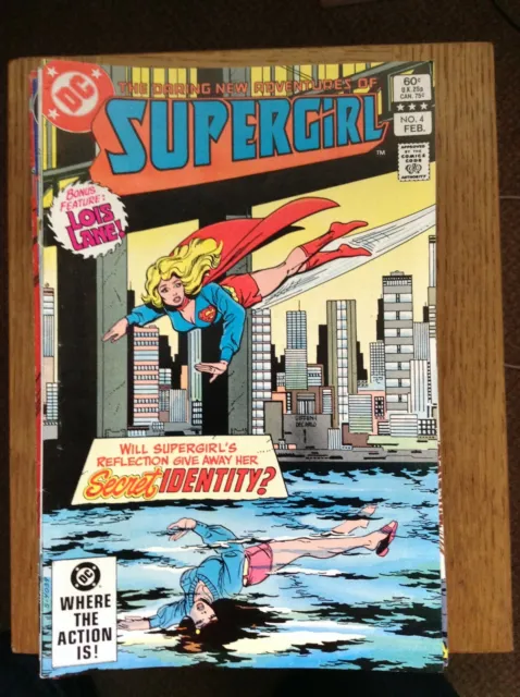 The Daring New Adventures of Supergirl issue 4 from February 1983 - Free Post