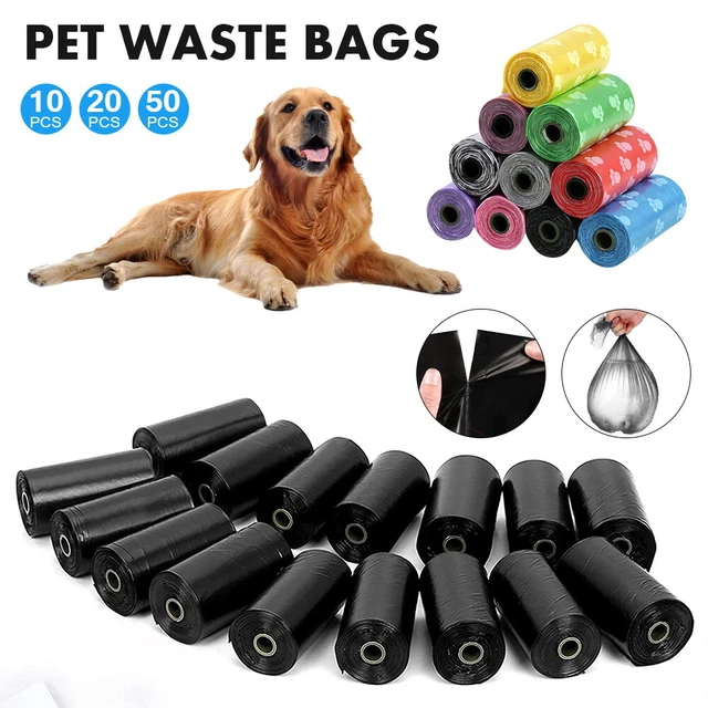 UPTo 3000PCS Pet Dog Poo Poop Bags Puppy Waste Biodegradable Bag Disposable Bulk