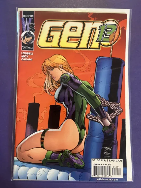 2000 Wildstorm Image Comics Gen 13 #51 Direct Sales Edition Bondage Cover