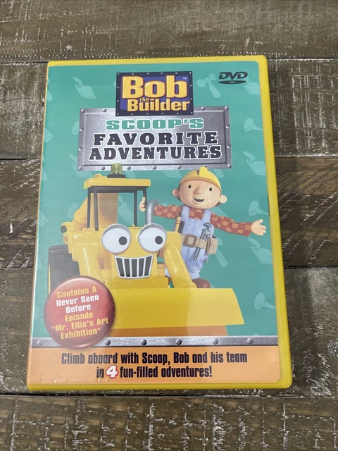 BOB THE BUILDER - Scoop's Favorite Adventures (DVD) BRAND