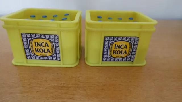 2 Cassiers A Bouteilles Vintage Inca Kola  1990 Perou Peru Collection Vintage 3