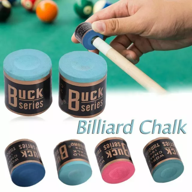Pool Cue Chalk Snooker Cue Tip No-slip Chalk Table Billiards Chalk Accessories