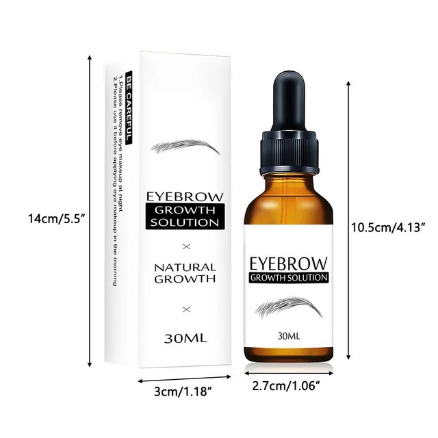 Suero de crecimiento de cejas líquido para crecimiento de cejas suero para cejas 30 ml cejas