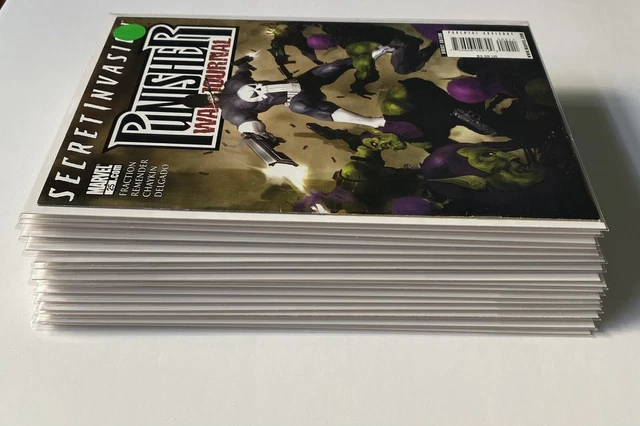 Punisher Comic Lot War Zone War Journal Marvel War Love VF/NM