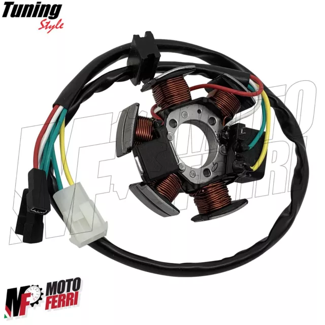 MF4861 - Kit Volano Statore Magnete 6 Poli Aprilia RX SX Derbi Senda R X SM 50 2