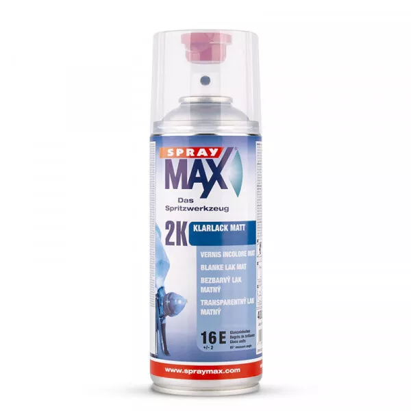 Bombe de vernis de finition - Automobile - Mat - 2K Spray max - 400ml