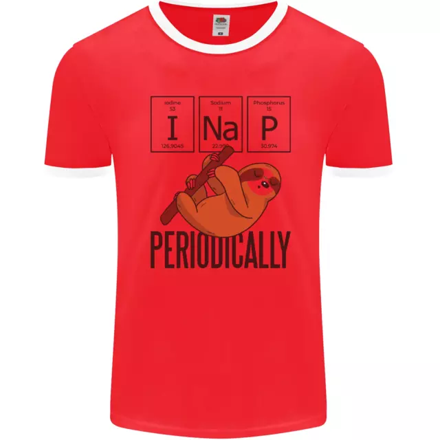 T-shirt da uomo I Nap divertente tavola periodica pigrizia geek sonno fotol