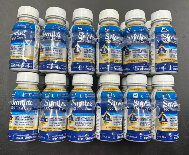 (PACK OF 24) Similac 360 Total Care Infant Formula: Ready To Feed -8 fl oz P31
