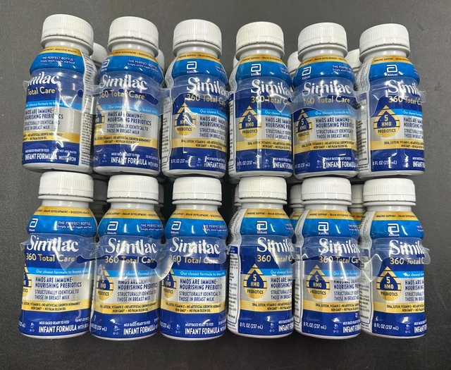 (PACK OF 24) Similac 360 Total Care Infant Formula: Ready To Feed -8 fl oz P31