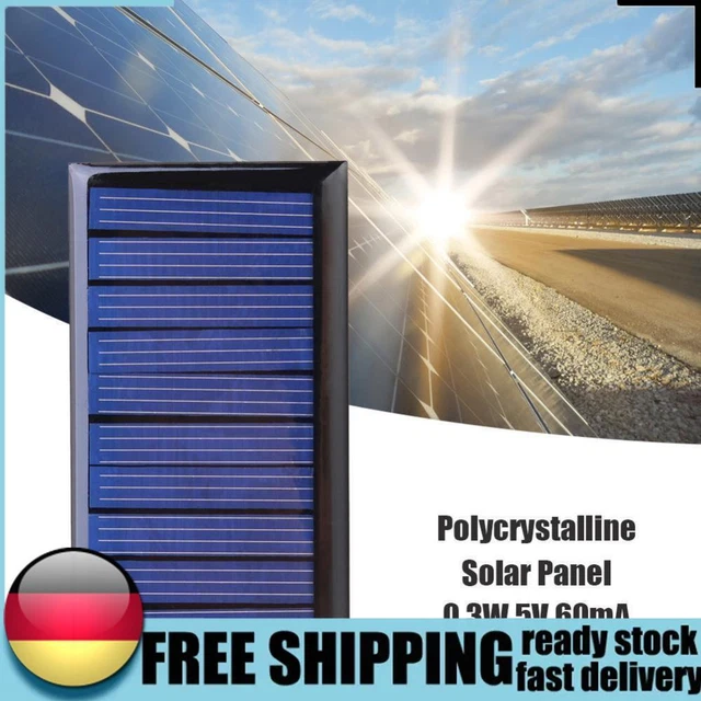 Mini Pannello Solare 0.7W 1.5V - Cella Fotovoltaica Per Piccoli Elettrodomestici - Foto 9