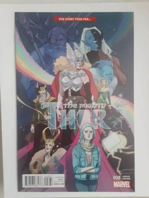 The Mighty Thor (Marvel 2016) NM #8 MCU Jane Foster Story Thus Far Variant Bg/Bd