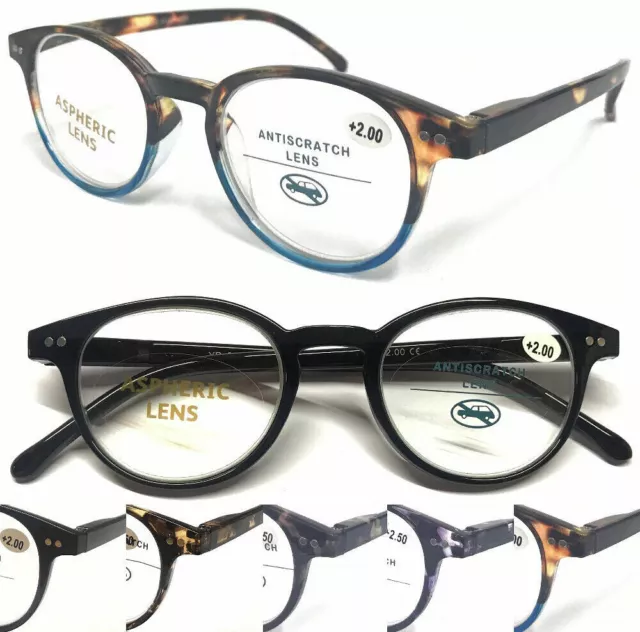 R889 Superb Quality Reading Glasses/Spring Hinges/Vintage Tortoiseshell Designed
