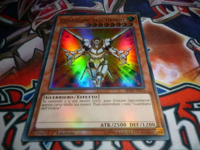 Yu Gi Oh Guardiano Dell'ordine - Blhr It 075 – Ultra Rara - Ita