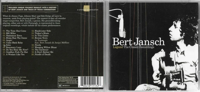Bert Jansch - Legend (The Classic Recordings, 2003) CD Album