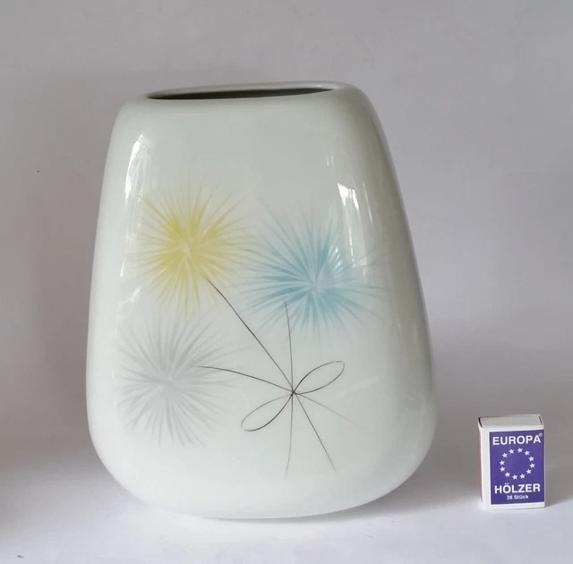ROSENTHAL VASE KUNSTABTEILUNG Selb 50er 60er Jahre Handbemalt EUR 99,00