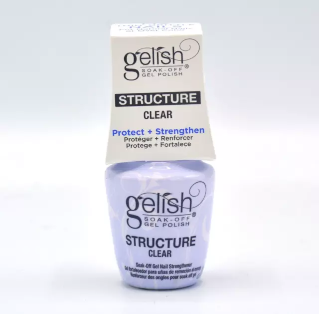 Harmony Gelish Soak-Off Gel - STRUCTURE GEL Clear *IN THE BOTTLE* 0.5oz/15ml