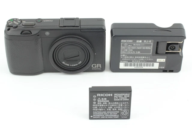 SH:5146【N MINT】Ricoh GR DIGITAL I 8.1MP Camera 5.9mm f/2.4 From JAPAN 405 2