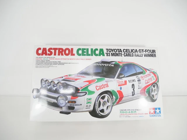 TAMIYA NO. 24125 Toyota Castrol Celica GT-Four Monte Carlo '93 EUR 34,56 - DE