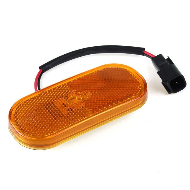 Front Fender Side Marker Light Lamp For Ford Transit Mk8 2014-2020.