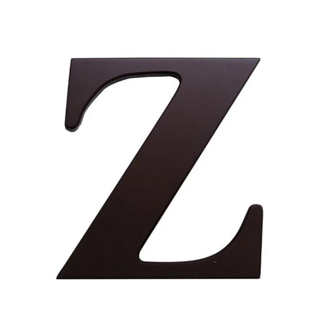 Kids Line Z Black Wooden Personalizable Letter Wall Decor 7.5 Inch  2650