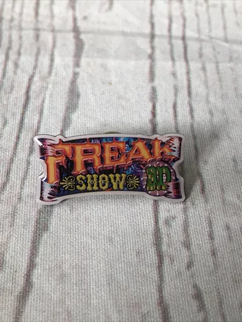 Thorpe park official pin badge Freak Show fright night maze Alton towers j1