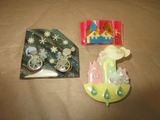 Lucinda Pins, Lot of 3