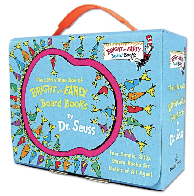 DR. SEUSS The Little Blue Box of Bright and Early Board Book