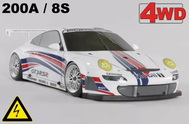 FG Sportsline 4WD-510 Electro Porsche GT3 RSR RC-Car electric 1/5