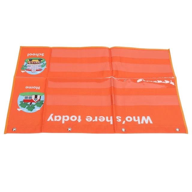 LARGE CARDS ATTENDANCE Pocket Chart Daily Schedule Classroom Management