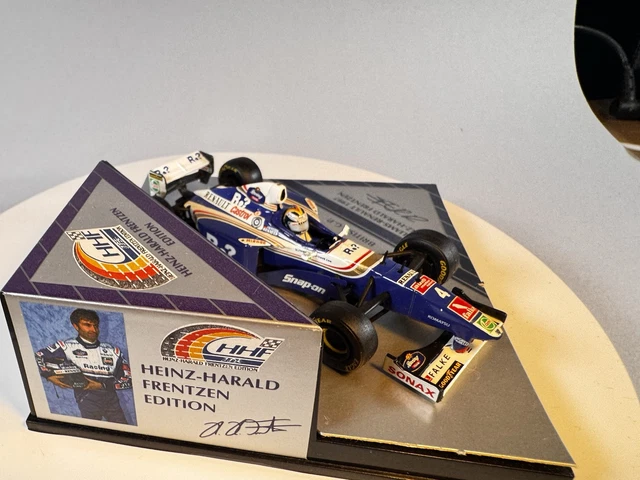 Voiture F1 Minichamps 1/43 - Williams Renault FW19 H.H. Frentzen 1997 - Avec Boîtier (Occasion)