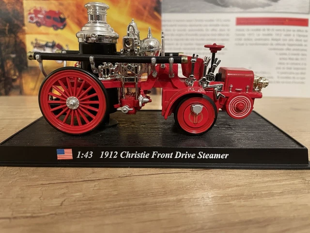 Just A Car Guy: 1913 Christie Front Drive steam pumper/ fire engine