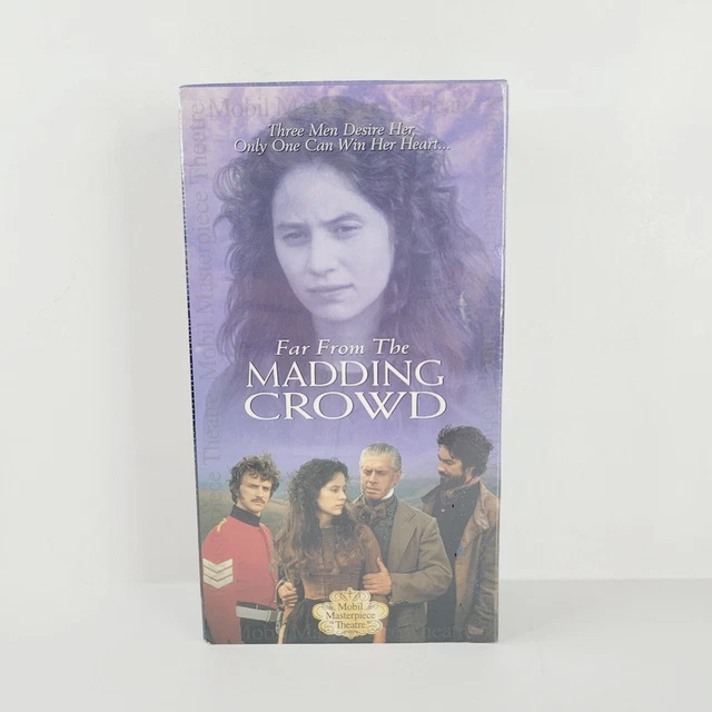 FAR FROM THE Madding Crowd (VHS, 1997, 2 - Tape Set) New! EUR 9,21