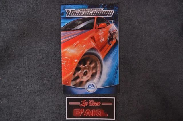 NEED FOR SPEED UNDERGROUND 2 PS2 COM MANUAL - Faz a Boa