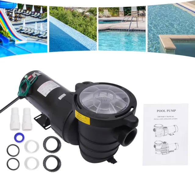 Black + Decker 350 GPH 0.25 HP Automatic Submersible Swimming Pool