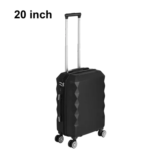 20inch Carry-On Luggage Hardside Retractable Handle Suitcase 4-Wheel & TSA Lock