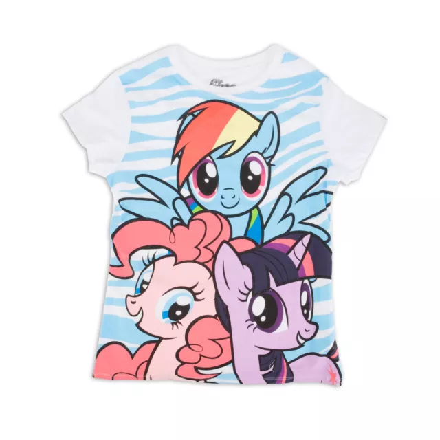 My Little Pony Animal Print Ponies Youth Girls T-Shirt