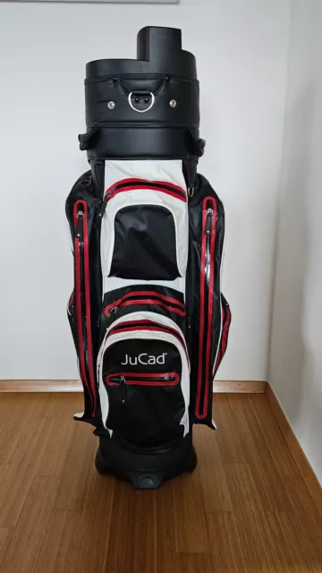 JuCad Bag Manager Dry Schwarz Weiß Rot wasserdicht