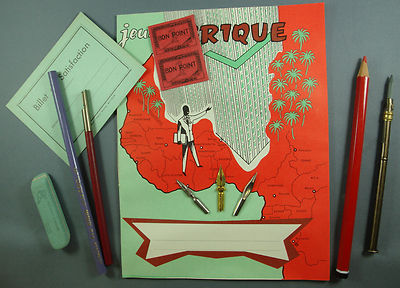 LOT TR2 ECOLE SCOLAIRE ANCIEN ECOLIER CAHIER TRAVAIL PORTE PLUME BON POINT GOMME 
