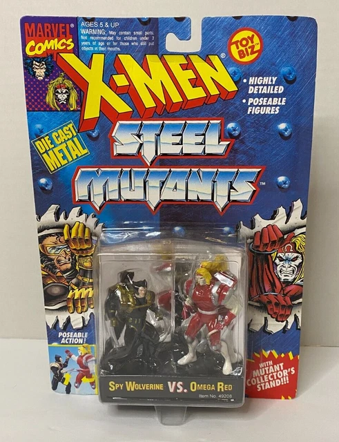Marvel X-Men Steel Mutants Apocalypse VS Archangel Toy Biz Figures New & Sealed
