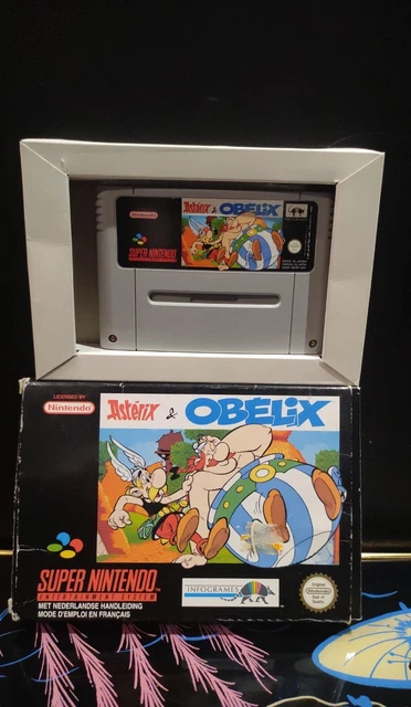Asterix Obelix Snes Super Nintendo Nes