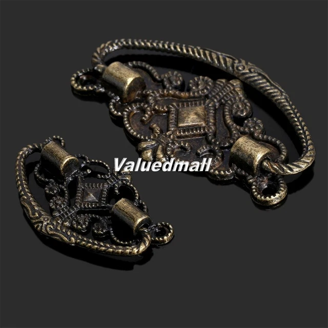 Antique Brass Cabinet Drawer Door Pull Handle Knob Dresser Cupboard Home Decor
