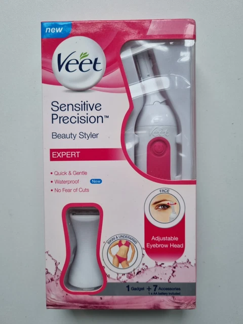 Veet Sensitive Precision Beauty Styler Expert 1 Gadget + 7 Accesorios Batts Inc