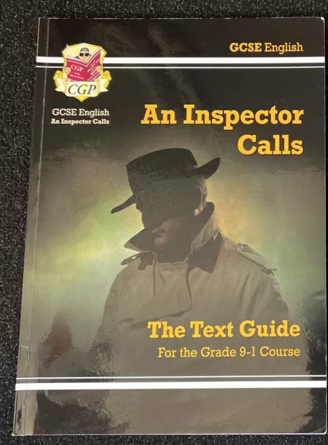 9-1 School GCSE English Text Book Revision Guide An Inspector Calls by CGP