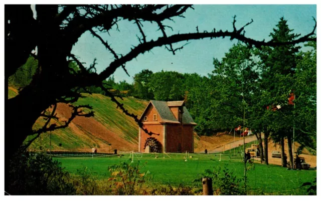 Port Royal Grist Mill Nova Scotia Canada CA Chrome Postcard Unposted c.1970