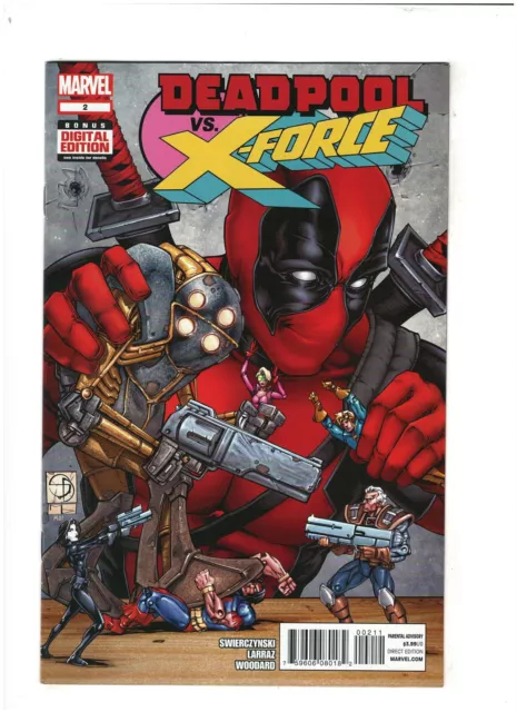 Deadpool vs. X-Force #2 VF+ 8.5 Marvel Comics Cable & Domino 2014