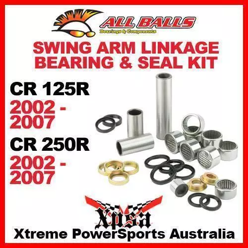 Swing Arm Linkage Bearing Kit CR 125R 250R CR125R CR250R 02-07, All Balls 27-100